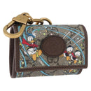 GUCCI × Disney Donald Duck GG Supreme Air Pods Case PVC 647930 Auth am12498M-1