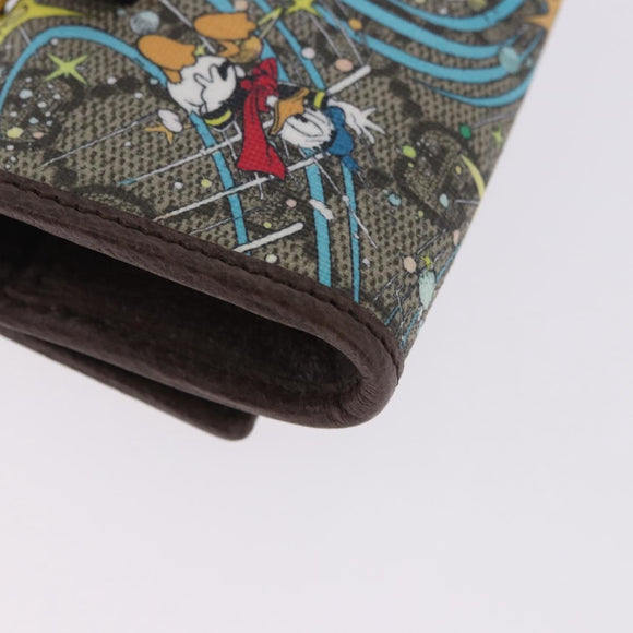 GUCCI × Disney Donald Duck GG Supreme Air Pods Case PVC 647930 Auth am12498M
