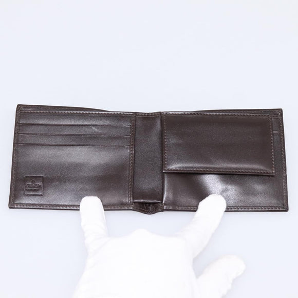 FENDI Zucca Canvas Bifold Wallet Brown Auth am12503V