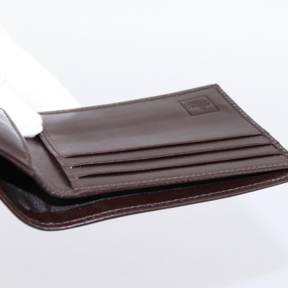 FENDI Zucca Canvas Bifold Wallet Brown Auth am12503V