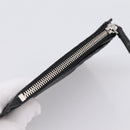 BALENCIAGA Fragment Case PVC Leather Black Silver 640535 Auth am12506M-5