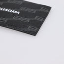 BALENCIAGA Fragment Case PVC Leather Black Silver 640535 Auth am12506M-7