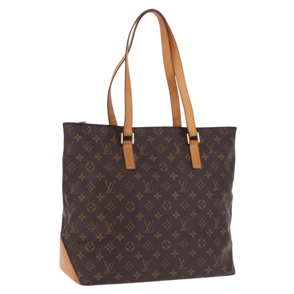LOUIS VUITTON Monogram Cabas Mezzo Tote Bag M51151 LV Auth am12510A
