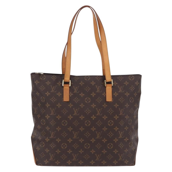 LOUIS VUITTON Monogram Cabas Mezzo Tote Bag M51151 LV Auth am12510A