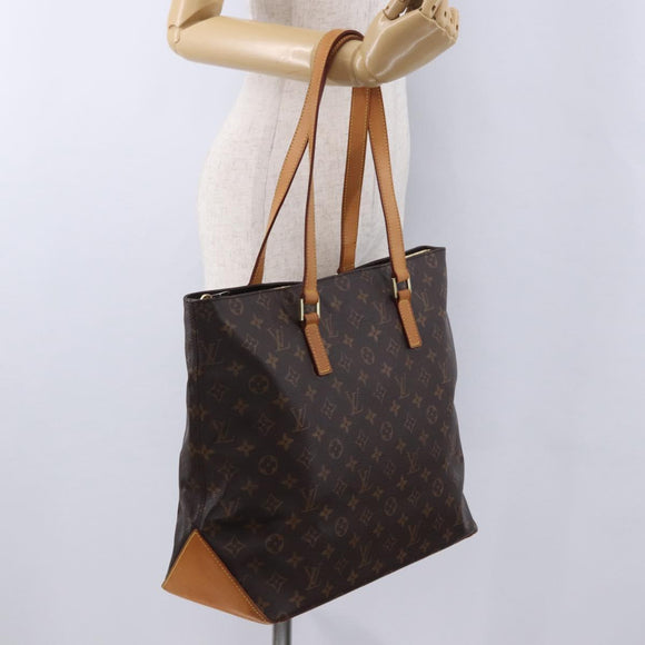 LOUIS VUITTON Monogram Cabas Mezzo Tote Bag M51151 LV Auth am12510A