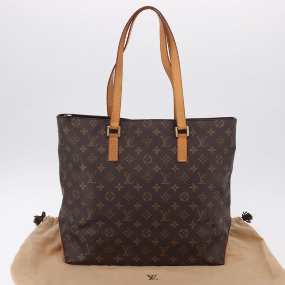 LOUIS VUITTON Monogram Cabas Mezzo Tote Bag M51151 LV Auth am12510A