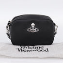 Vivienne Westwood Shoulder Bag PVC Black Silver Auth am12513V-12