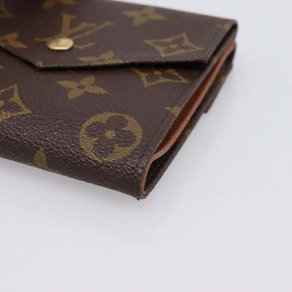 LOUIS VUITTON Porte Monnaie Bier Cartes Crdit Wallet M61660 LV Auth am12514V