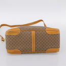 GUCCI Micro GG Supreme Bag PVC Leather 2way Beige Gold 002 25 0033 Auth am12515A-5