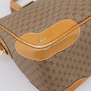 GUCCI Micro GG Supreme Bag PVC Leather 2way Beige Gold 002 25 0033 Auth am12515A-15