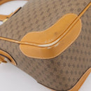GUCCI Micro GG Supreme Bag PVC Leather 2way Beige Gold 002 25 0033 Auth am12515A-17