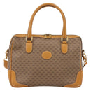 GUCCI Micro GG Supreme Bag PVC Leather 2way Beige Gold 002 25 0033 Auth am12515A-13