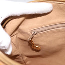GUCCI Micro GG Supreme Bag PVC Leather 2way Beige Gold 002 25 0033 Auth am12515A-22