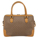 GUCCI Micro GG Supreme Bag PVC Leather 2way Beige Gold 002 25 0033 Auth am12515A-2