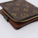 LOUIS VUITTON Monogram Compact Zip Wallet M61667 LV Auth am12518V-16