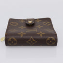 LOUIS VUITTON Monogram Compact Zip Wallet M61667 LV Auth am12518V-3