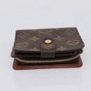 LOUIS VUITTON Monogram Compact Zip Wallet M61667 LV Auth am12518V-4