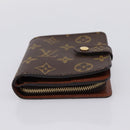 LOUIS VUITTON Monogram Compact Zip Wallet M61667 LV Auth am12518V-6