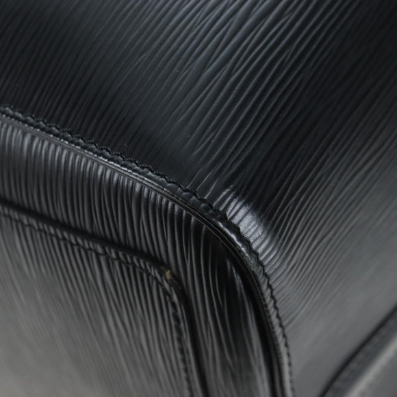 LOUIS VUITTON Epi Keepall 45 Boston Bag Black M42972 LV Auth am12520SAV