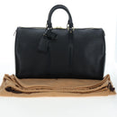 LOUIS VUITTON Epi Keepall 45 Boston Bag Black M42972 LV Auth am12520SAV-24