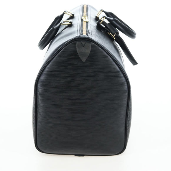 LOUIS VUITTON Epi Keepall 45 Boston Bag Black M42972 LV Auth am12520SAV