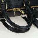 LOUIS VUITTON Epi Keepall 45 Boston Bag Black M42972 LV Auth am12520SAV-7