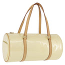 LOUIS VUITTON Monogram Vernis Bedford Hand Bag Perle M91006 LV Auth am12522V-1