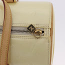 LOUIS VUITTON Monogram Vernis Bedford Hand Bag Perle M91006 LV Auth am12522V-15