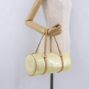 LOUIS VUITTON Monogram Vernis Bedford Hand Bag Perle M91006 LV Auth am12522V-23