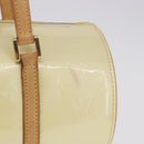LOUIS VUITTON Monogram Vernis Bedford Hand Bag Perle M91006 LV Auth am12522V-3