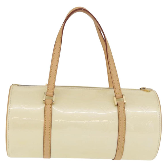 LOUIS VUITTON Monogram Vernis Bedford Hand Bag Perle M91006 LV Auth am12522V