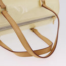LOUIS VUITTON Monogram Vernis Bedford Hand Bag Perle M91006 LV Auth am12522V-8