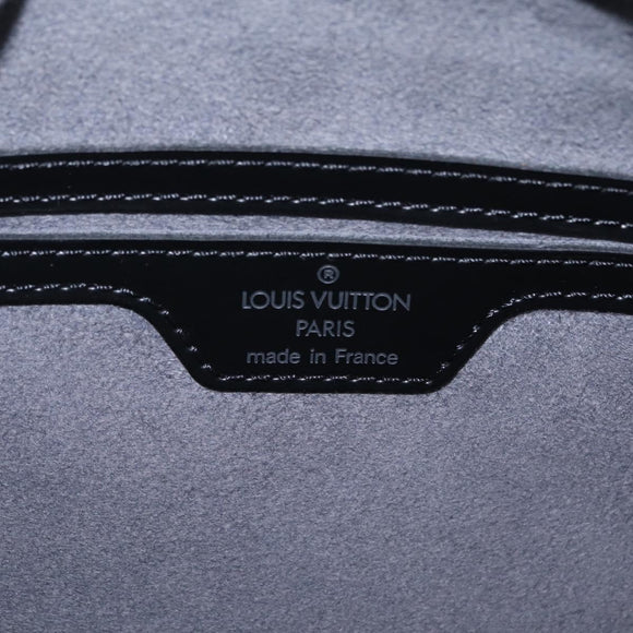 LOUIS VUITTON Epi Soufflot Hand Bag Black M52222 LV Auth am12523V