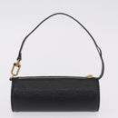 LOUIS VUITTON Epi Soufflot Hand Bag Black M52222 LV Auth am12523V-23