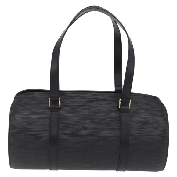LOUIS VUITTON Epi Soufflot Hand Bag Black M52222 LV Auth am12523V
