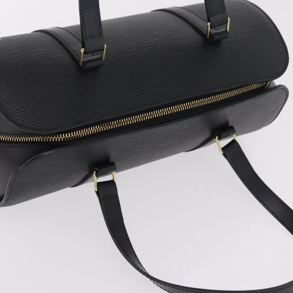 LOUIS VUITTON Epi Soufflot Hand Bag Black M52222 LV Auth am12523V