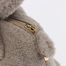 LOUIS VUITTON Lockit Voyage Hand Bag Mouton Greige M93850 LV Auth am12524SAM-9