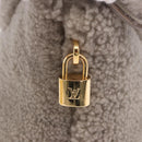 LOUIS VUITTON Lockit Voyage Hand Bag Mouton Greige M93850 LV Auth am12524SAM-19