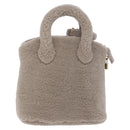 LOUIS VUITTON Lockit Voyage Hand Bag Mouton Greige M93850 LV Auth am12524SAM-2
