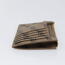 BALENCIAGA Fragment Case Card Case PVC Beige Gold 640535 Auth am12526M-21