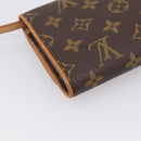 LOUIS VUITTON Monogram Pochette Twin GM Shoulder Bag M51852 LV Auth am12527V-16