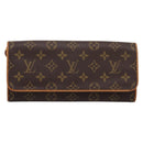 LOUIS VUITTON Monogram Pochette Twin GM Shoulder Bag M51852 LV Auth am12527V-13