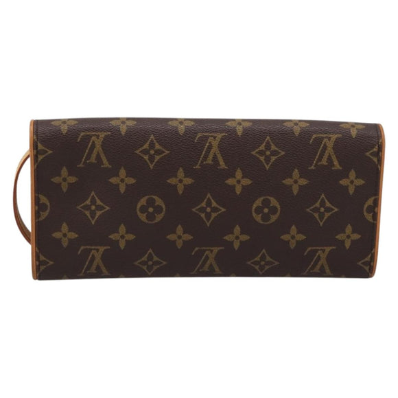 LOUIS VUITTON Monogram Pochette Twin GM Shoulder Bag M51852 LV Auth am12527V