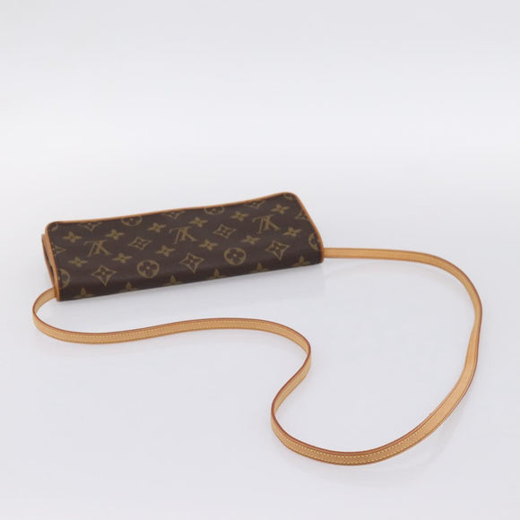 LOUIS VUITTON Monogram Pochette Twin GM Shoulder Bag M51852 LV Auth am12527V