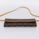 LOUIS VUITTON Monogram Pochette Twin GM Shoulder Bag M51852 LV Auth am12527V-5