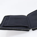 HERMES Fourre Tout Perth Wallet Cotton Black Silver Auth am12528A-20