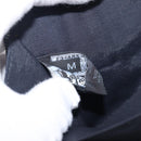 HERMES Fourre Tout Perth Wallet Cotton Black Silver Auth am12528A-12