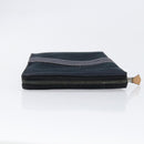 HERMES Fourre Tout Perth Wallet Cotton Black Silver Auth am12528A-4