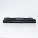 HERMES Fourre Tout Perth Wallet Cotton Black Silver Auth am12528A-5