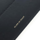 BURBERRY Bucket Shoulder Bag Leather Black Gold Auth am12540V-27